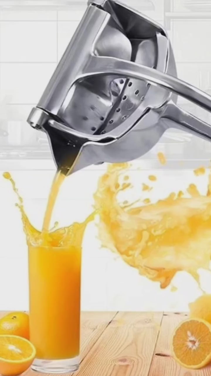 JuiceMaster™ Exprimidor metálico profesional